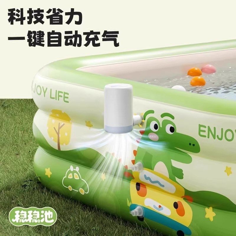 充气泳池儿童婴儿游泳圈3宝宝专用2装备1岁6个月以上一0幼儿玩具