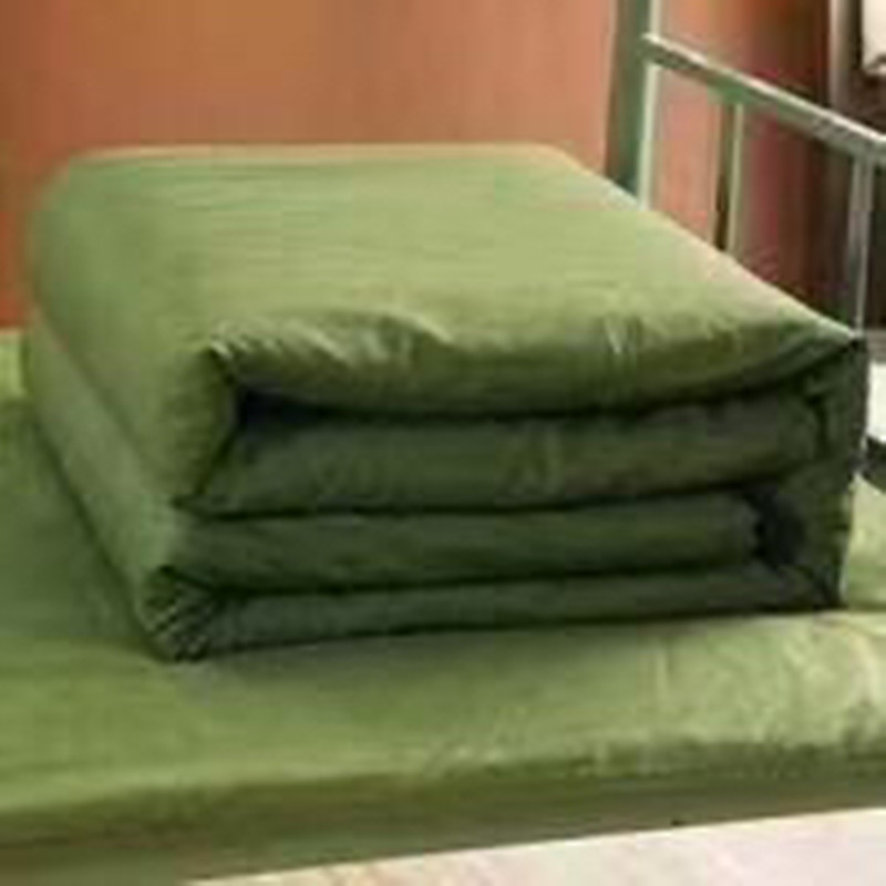 学生宿舍床单单件纯棉单人大中小学儿童男寝室上下铺全棉被单女绿