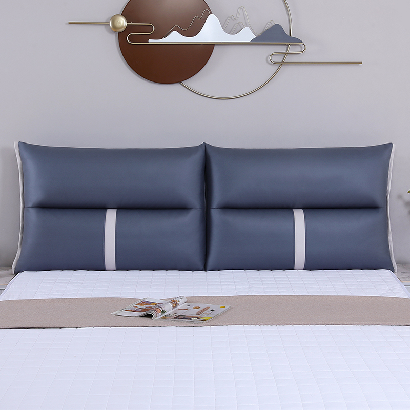 牀头靠垫科技布大靠背简约现代双人牀软包榻榻米自粘可拆洗软靠包