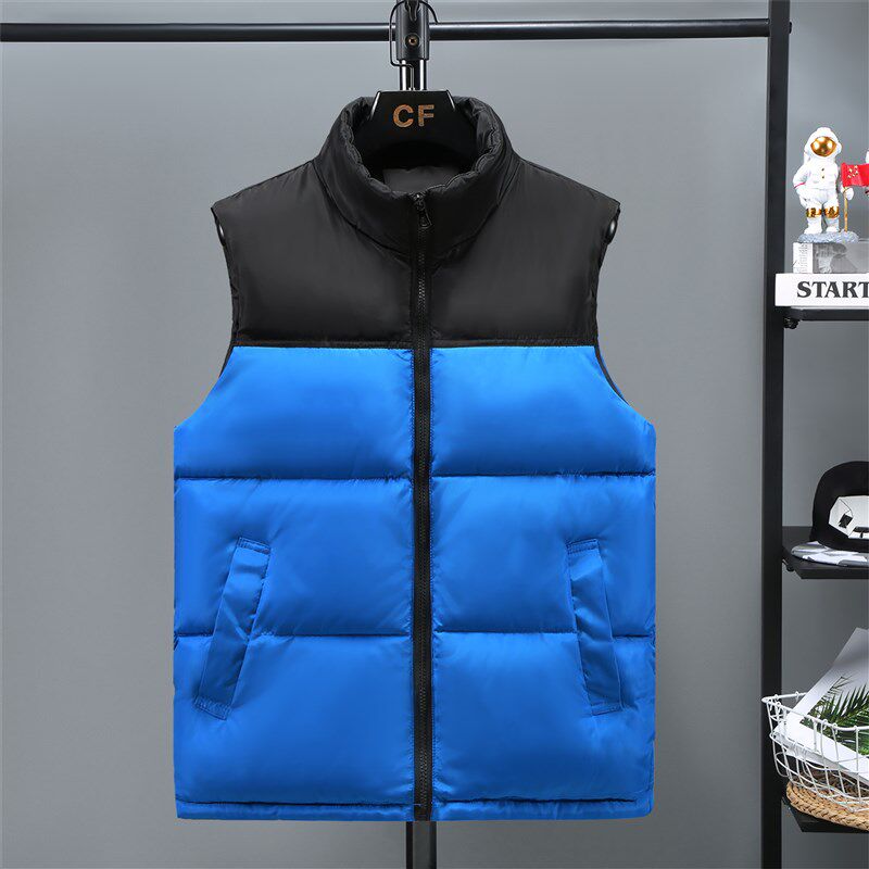 新款加厚羽绒棉马甲定制印logo男女坎肩跆拳道运动公益工作服diy