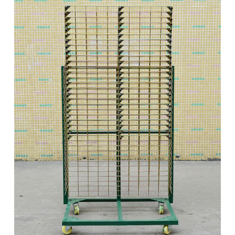 千层架50层干燥架晾晒架折叠置物烘烤箱25层印刷布匹收纳美术置纸