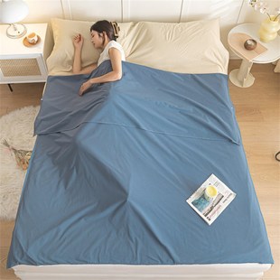 A类全棉隔脏睡袋 拆分旅行出差纯棉床单便携式酒店被罩可机洗耐脏