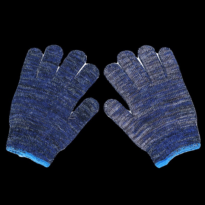 1200克耐磨手套劳保工地干活修车手套防滑男棉线尼龙手套加厚大号