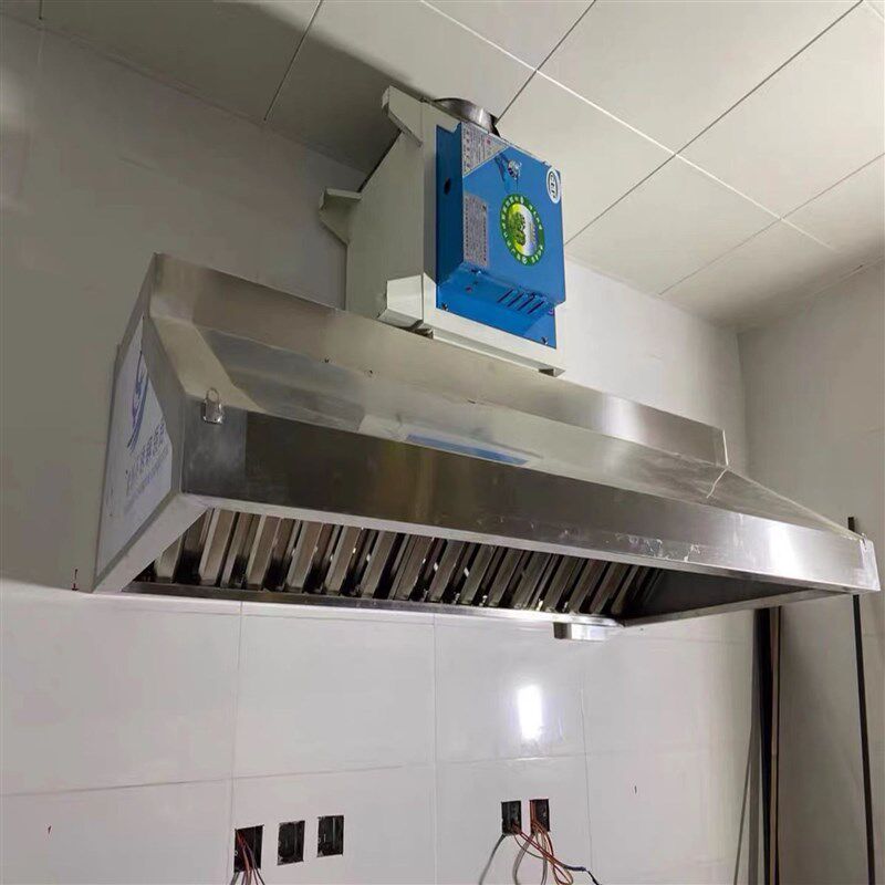 商用加厚不锈钢排烟罩风机静音管道餐厅饭店厨房抽油烟机吸烟罩