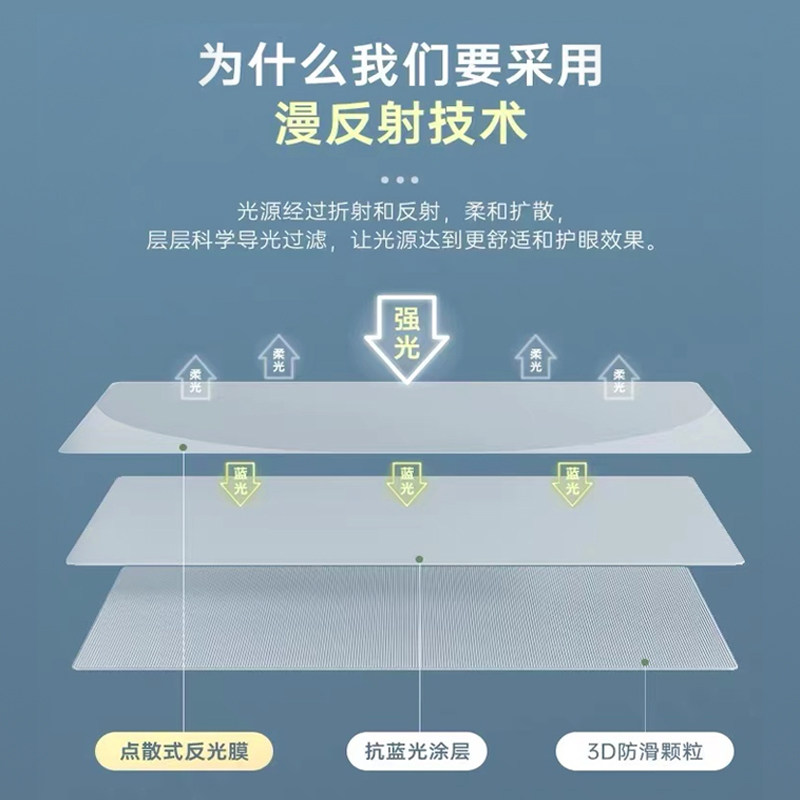 学习写字台布垫Q弹硅胶书桌垫子防脏环保护眼防水桌布电脑桌面垫