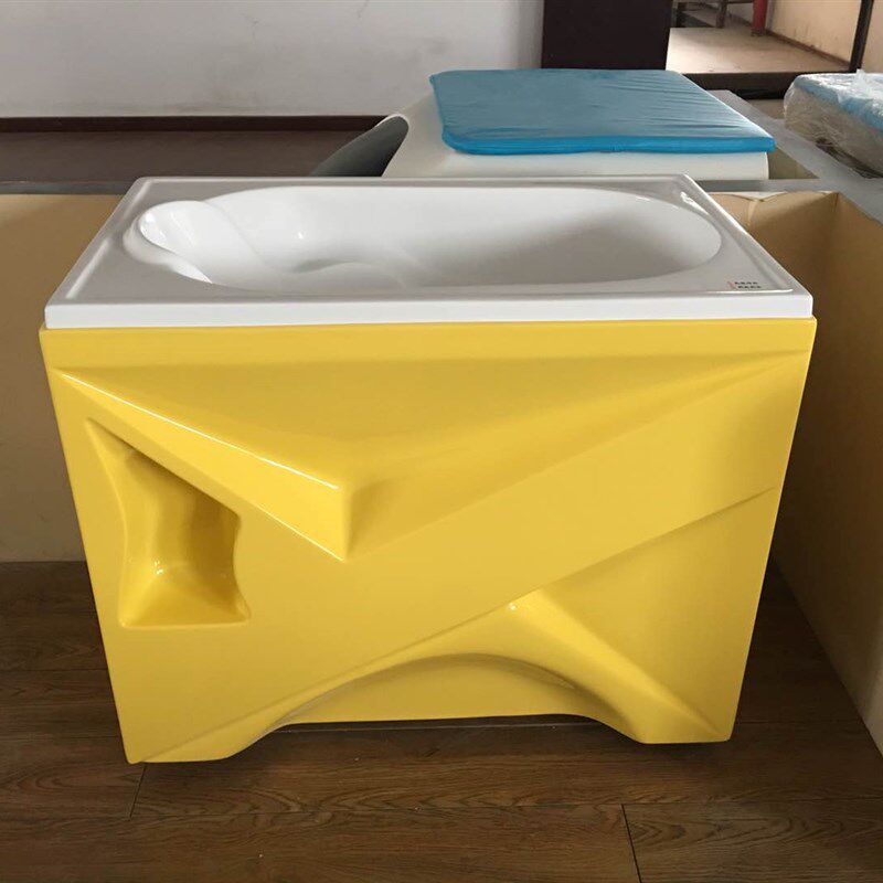 定制无味亚克力一体洗澡盆亚克力婴儿洗澡盆/ 婴儿洗浴盆96*58*82