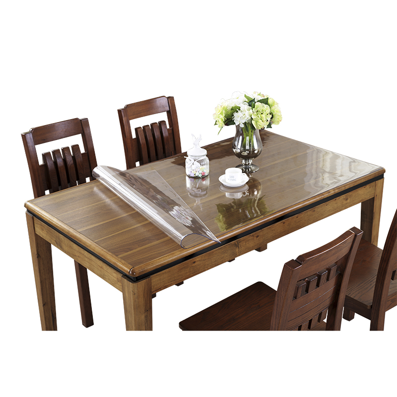 pvc防水磨砂餐桌垫保护膜茶几电脑办工桌桌布桌面垫子透明 软玻璃