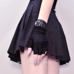 机能手套半指手套机能风女款学生女生骑车健身冬季网红跑步高颜值