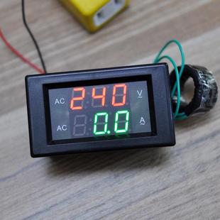 4835VA直流数显电压表电流表20A数字mA毫安表头交流220V供电