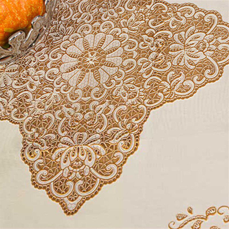 PVC桌垫餐垫餐桌布茶几布防烫台布 防水免洗欧式转盘垫正方形圆形