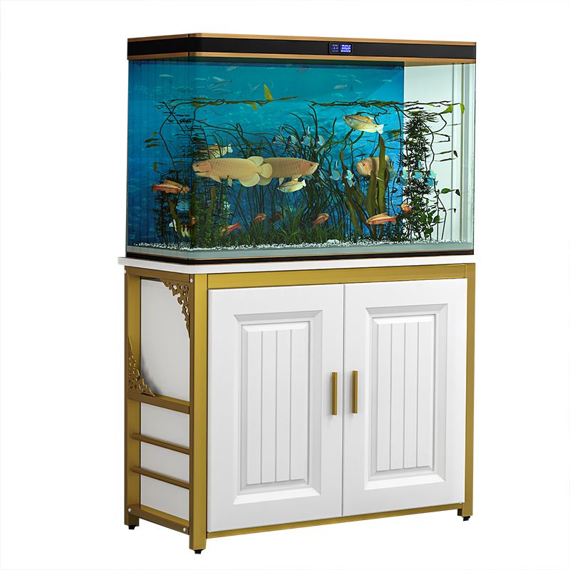 鱼缸底柜鱼缸柜家用客厅中小型水族箱H鱼缸架子龟缸架子鱼缸底座