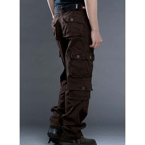 Mens cargo pants trousers 男款多口袋工装裤水洗热卖工装长裤