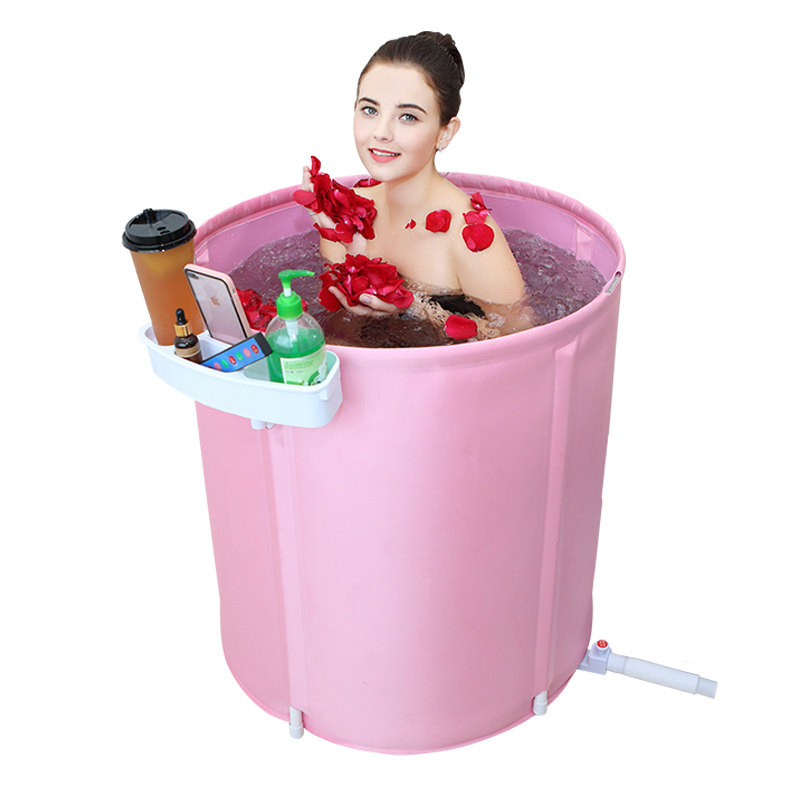 泡澡桶大人折叠浴桶 洗澡桶泡澡神器男女家用沐浴盆加厚坐浴盆