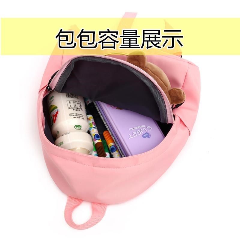 男童双肩包儿童外出旅游背包新款2024网红卡通男孩幼儿园小班书包