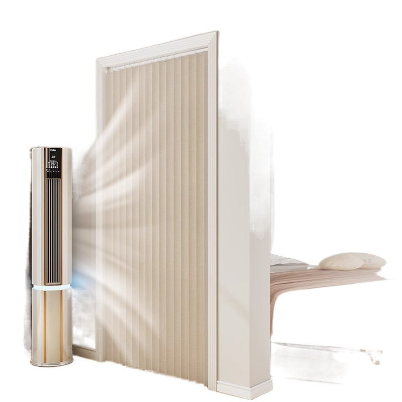 隐形折叠门帘加厚夏季空调挡冷风卧室厨房遮挡隔断帘子免打孔