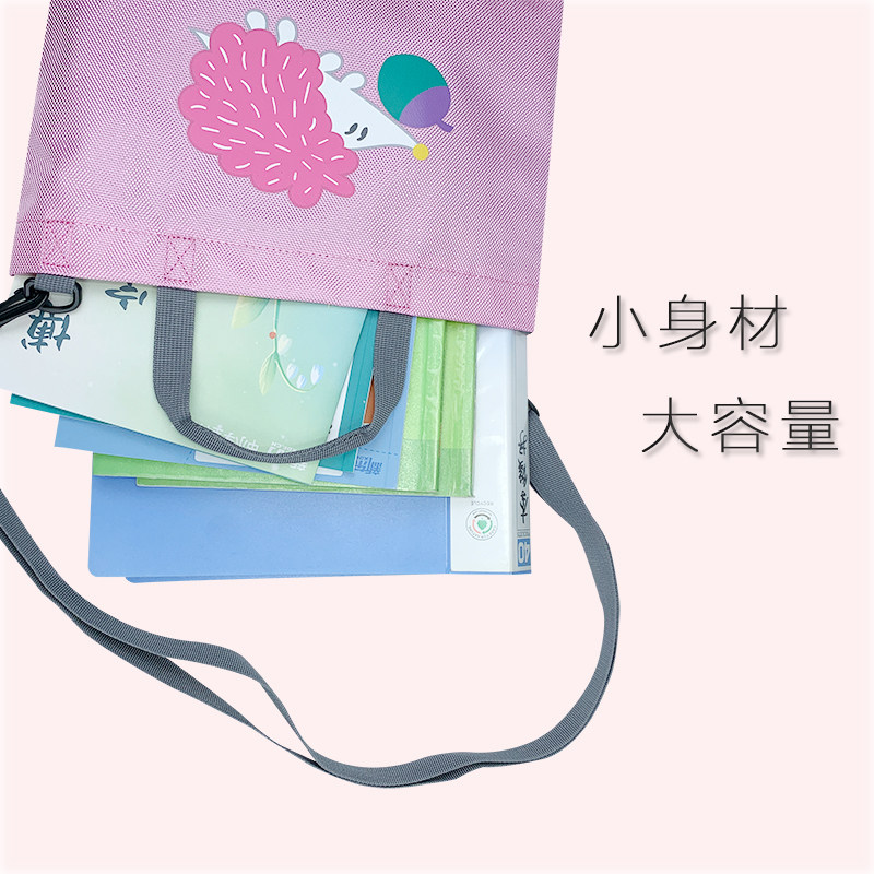 韩国补习袋小学生手挽美术袋文件袋儿童手提袋拎书袋补课书包收纳