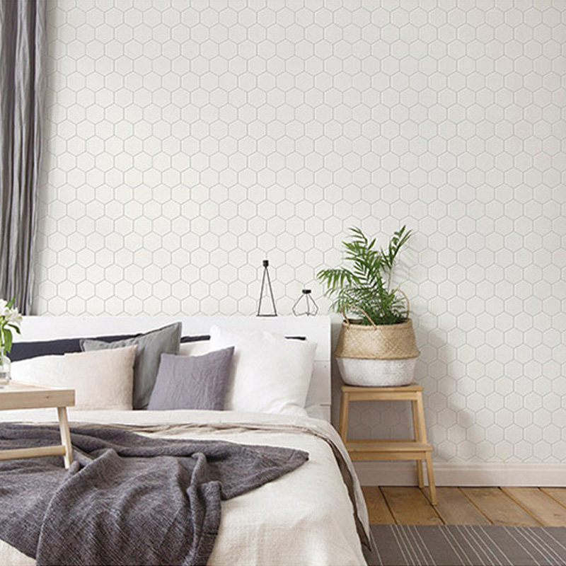 韩国厨房贴纸防水防油自粘墙纸壁纸浴室卫生间加厚仿砖几何即时贴