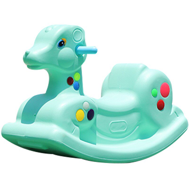 幼儿园宝宝木马小孩塑料摇摇马坐骑小木马骑马室内游乐场户外设备