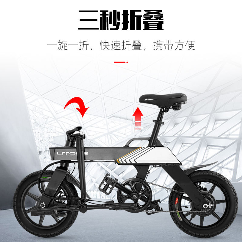 新款20寸雪地胖胎变速折叠助力自G行车山地自行车电动自行车