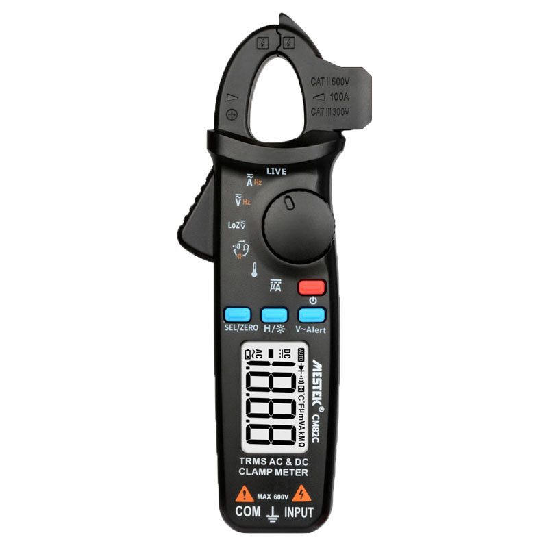 钳流表数字钳形万用表小型便携式全自动智能防烧交直高精度多功能
