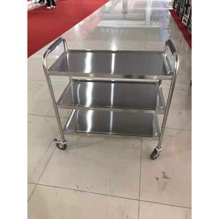 碗餐车酒店三层餐车双层推车餐厅火锅店车手推收不锈钢送手推车
