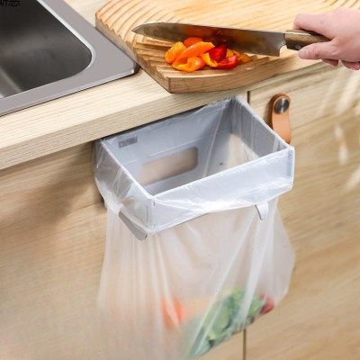 壁挂式垃圾桶家用橱柜门厕所卫生间厨房桌面收纳桶折叠垃圾袋支架,家装主材,厨用垃圾桶,淘宝优惠券,粉丝福利购,淘宝优惠卷
