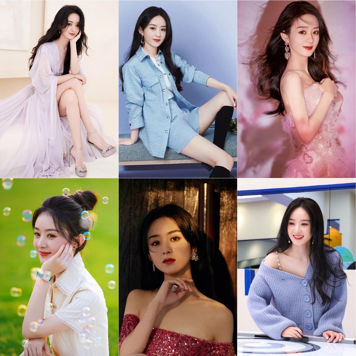 赵丽颖海报美女明星写真卧室学生宿舍装饰超大墙壁画纸自粘墙贴纸