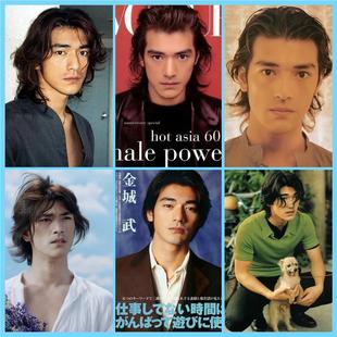 金城武海报墙贴周边房间火锅店奶茶店密室台球店网吧装饰画可定制