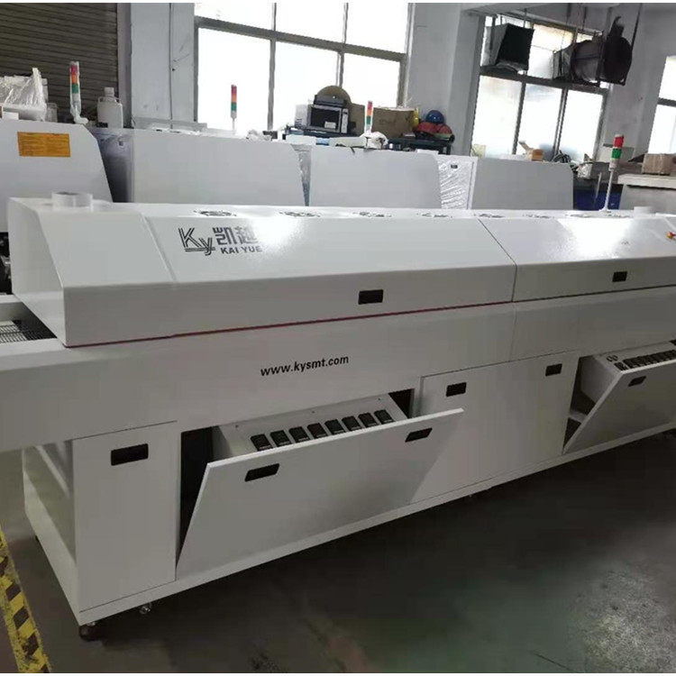 生产 经济型八温区回流焊上八下八热风智能焊接机温控线路板