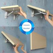 折叠支架木架419墙储物架墙挂货架支撑一字隔板精品三角支撑架