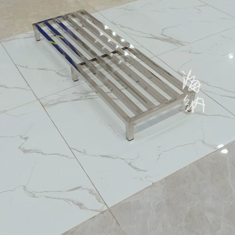 不锈钢底架厨房置物架米面汤桶衣柜底座托架收纳简约金属落地架子