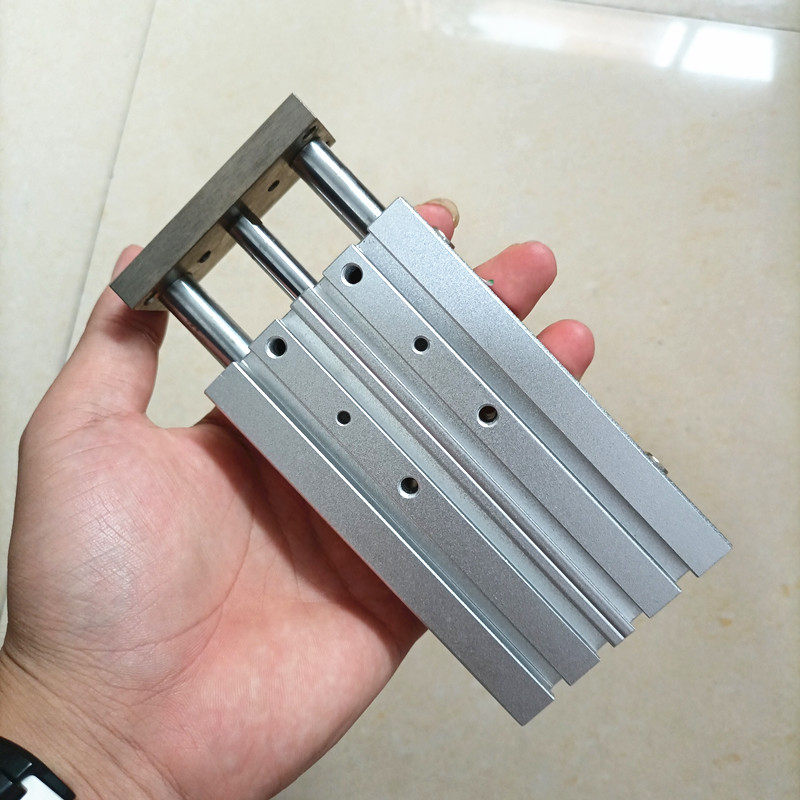 亚德客型三杆三轴导杆气缸TCM16/10/12/16/20-10S/20SX30S/50S