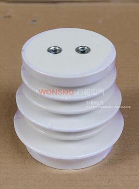 ZN28-12KV户内真空断路器10KVA支柱绝缘子高125mm下M16上M10白色