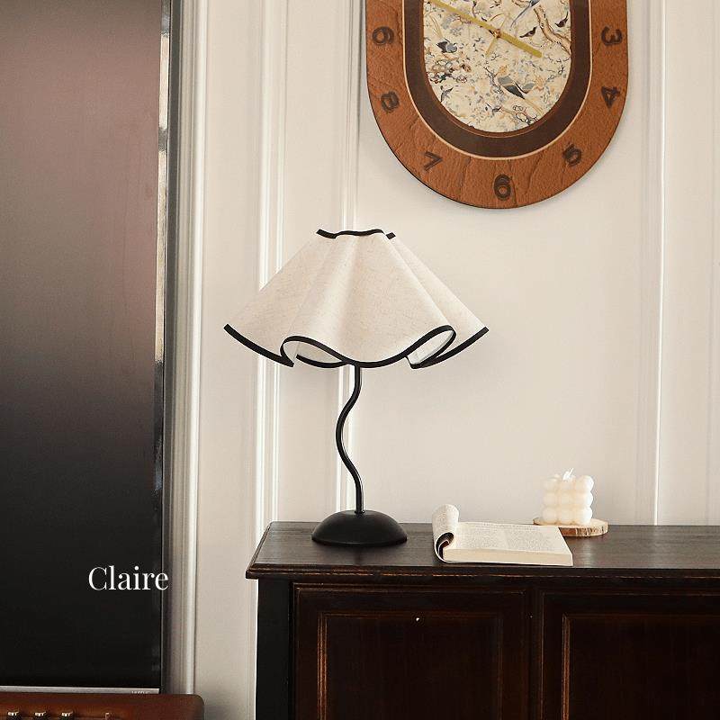 法式复古台灯卧室床头柜装饰氛围感高级感浪漫温馨创意小夜灯,家装灯饰光源,装饰台灯,淘宝优惠券,粉丝福利购,淘宝优惠卷