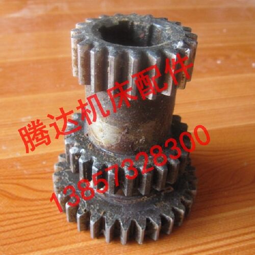 三明机床X6125A`X6130`X6030铣床配件3034三联齿轮Z20/25/31/L96