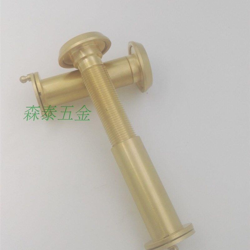 防盗门全铜猫眼 孔洞直径14/16/24尺寸均有 高清门镜配件