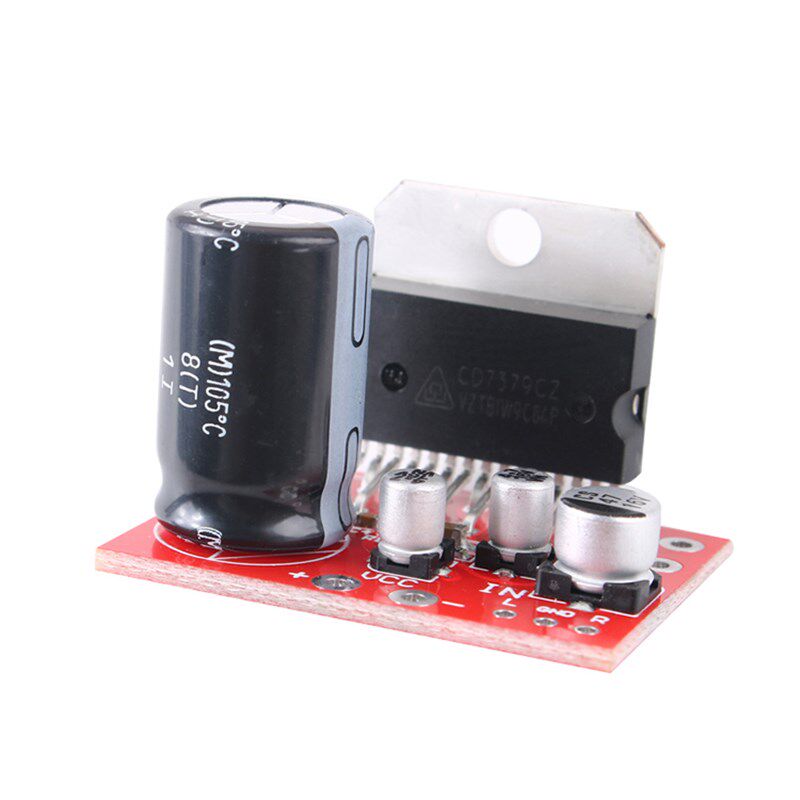 数字功放模块CD7379双声道立体声2*39W大功率音响音频放大器