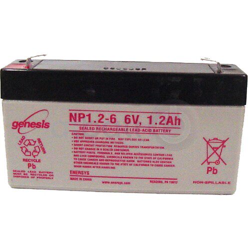 正品genesis NP1.2-6 6V1.2AH医疗设备 照明电源 通讯设备蓄电池