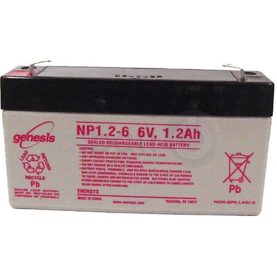 正品genesis NP1.2-6 6V1.2AH医疗设备 照明电源 通讯设备蓄电池