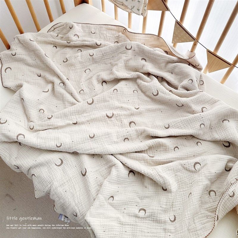 婴儿纱布盖毯新生儿童宝宝浴巾超软全棉纯棉a类夏季午睡空调毯子,婴童用品,浴巾,淘宝优惠券,粉丝福利购,淘宝优惠卷