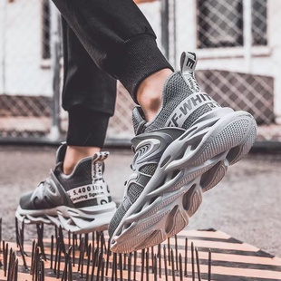 钢头防砸防刺工地轻便耐磨安全防护鞋 飞织透气工作鞋 男夏季 劳保鞋