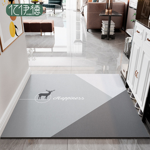 入户门地垫高端进门门口踩脚垫zpvc免洗可擦玄关门垫室内皮革地毯