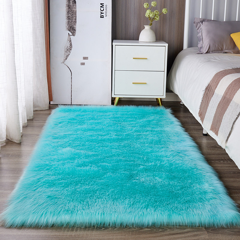 毛绒地毯卧室床边毯长毛绒满铺衣帽间可水洗防滑毛毛加厚毛毯地垫,居家布艺,地毯,淘宝优惠券,粉丝福利购,淘宝优惠卷