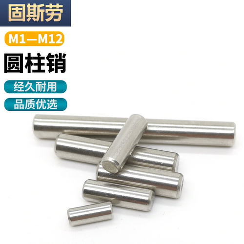 316不锈钢圆柱销h8m6定位销