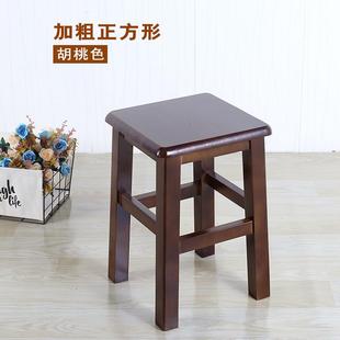实木长方凳板凳餐桌凳家用凳现代简约凳子原木卯榫矮凳学生凳椅子