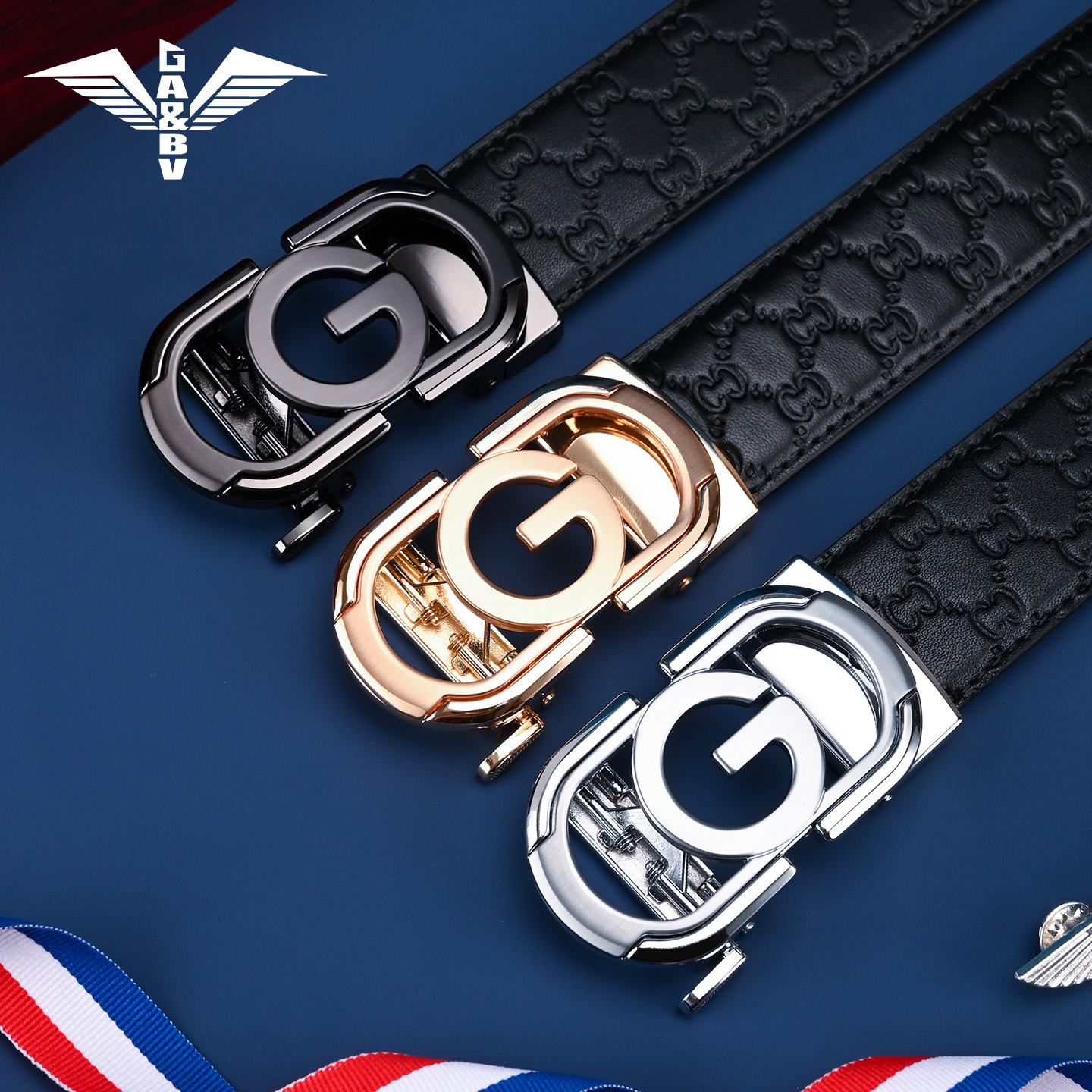 意大利男士皮带真皮送男友送老公