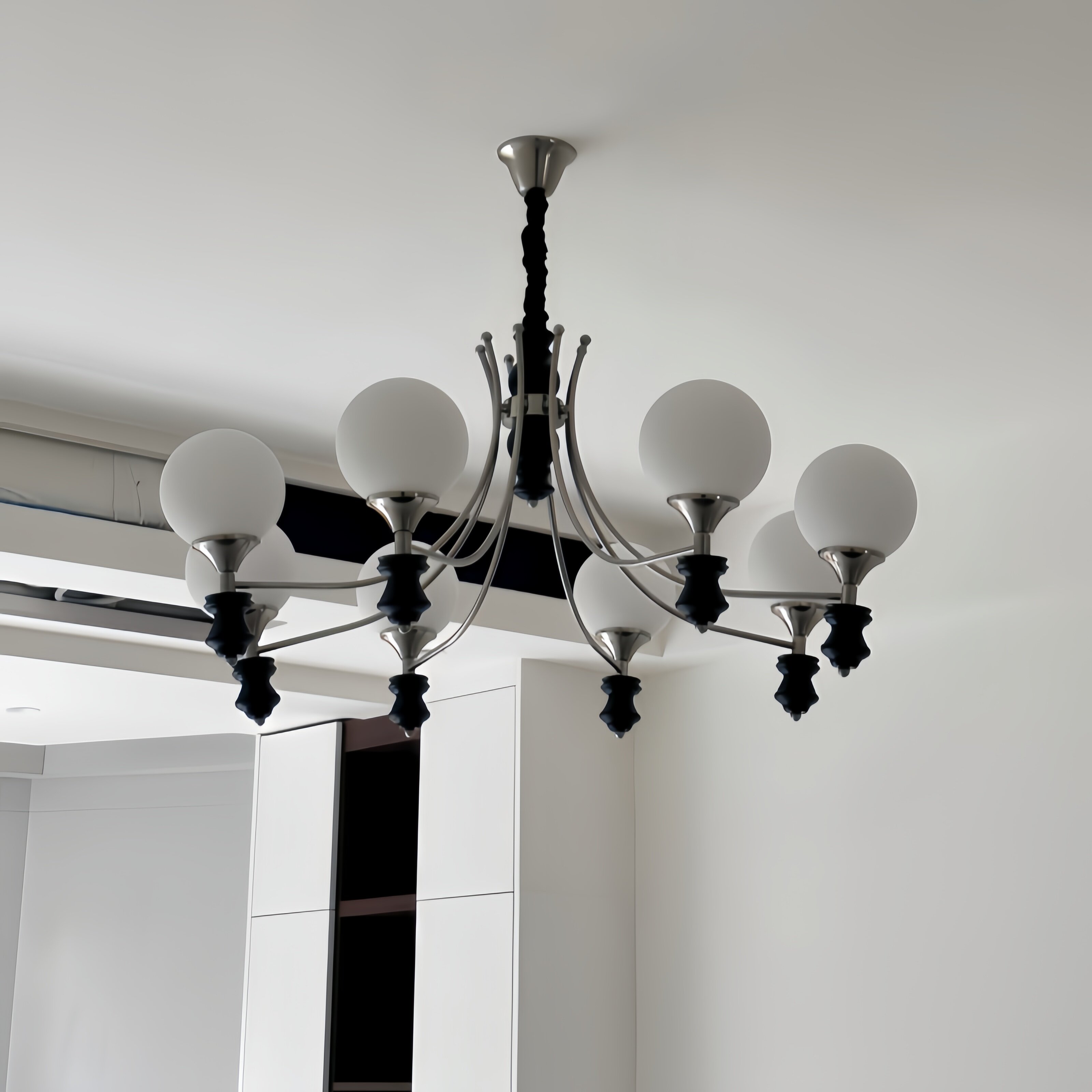 中古风包豪斯北欧现代极简客厅灯