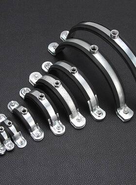 管卡抱箍排水水管160ppr管夹箍空调卡扣200pvc吊卡固定镀锌管扣