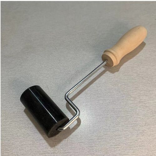 塑料焊枪配件胶压磙轮焊接用木柄小磙子PVC塑料焊口压轮橡胶压轮