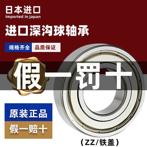 正宗日本进口轴承6200 6201 6202 6203 6204 6205 6206 ZZ DDU C3
